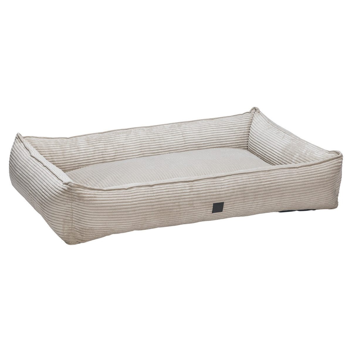 Designed By Lotte Tierbett Liegebett Ribbed hellgrau
