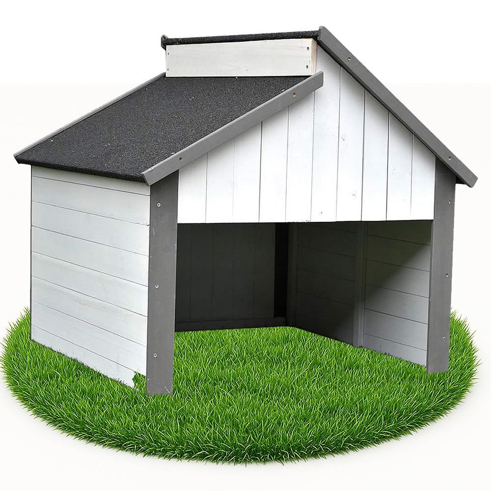 Mucola Mähroboter-Garage Rasenroboter Garagendach Carport Holzgarage günstig online kaufen