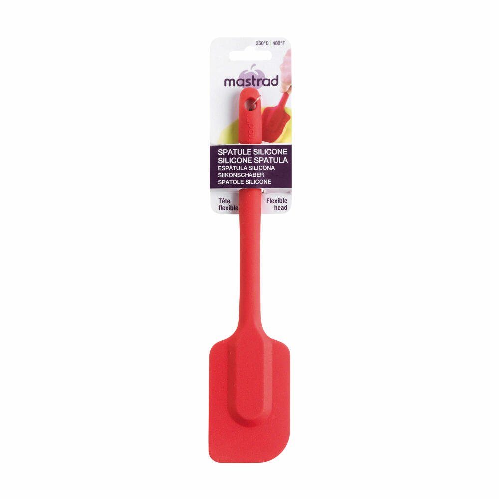 mastrad Teigschaber Silikonschaber Rot, 26 cm