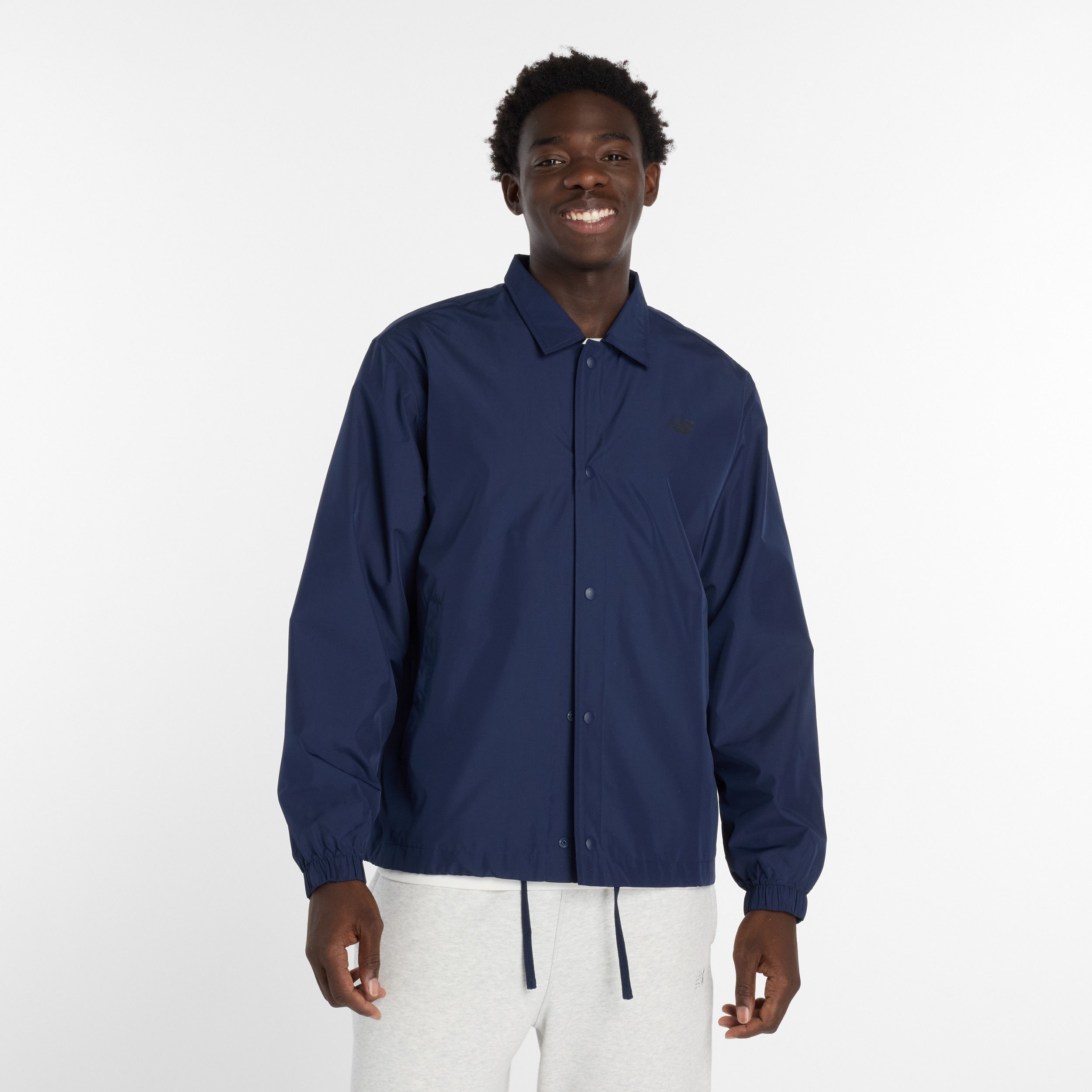 New Balance Kurzjacke TNV Mens Lifestyle Jacket mit Grafikprint, Übergangsjacke für Frühling und Herbst, aus Polyester