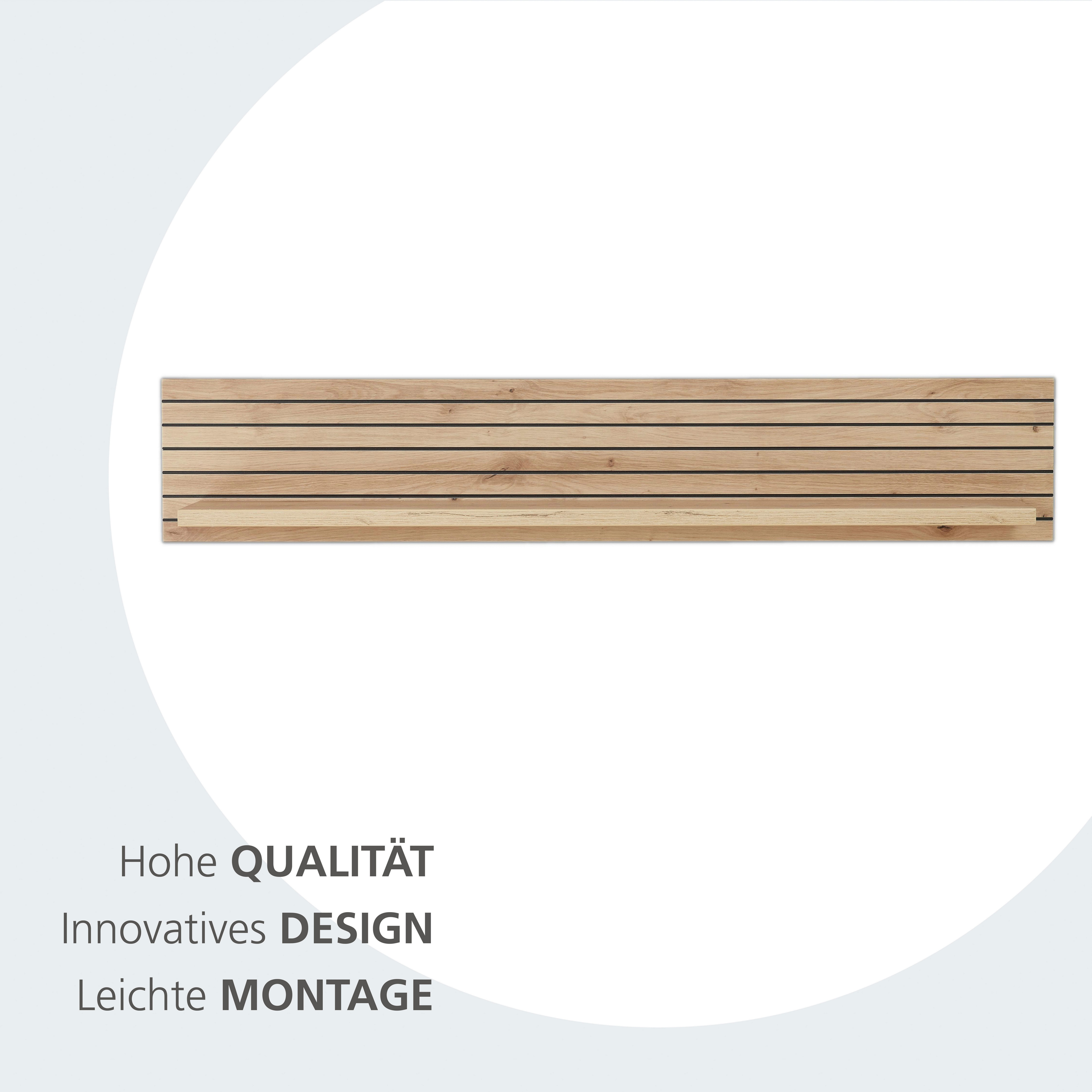 Innostyle Wandboard Core, Wandbord Maße B/H/T 120x22x23 cm, 1-tlg., Wandbord mit 1 Boden inkl. LED Beleuchtung