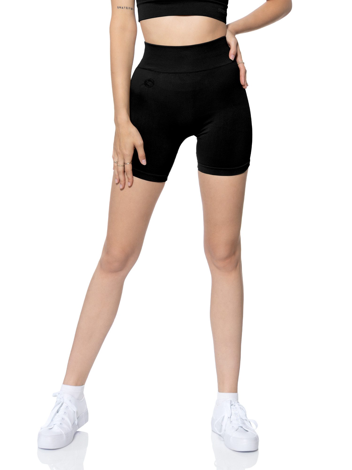 Stark Soul® Trainingsshorts Seamless kurze Leggings OPAQUE in Unifarben