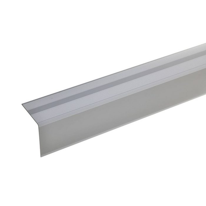 acerto® Treppenkantenprofil Aluminium Treppenwinkel-Profil - 42x40mm Selbstklebendes