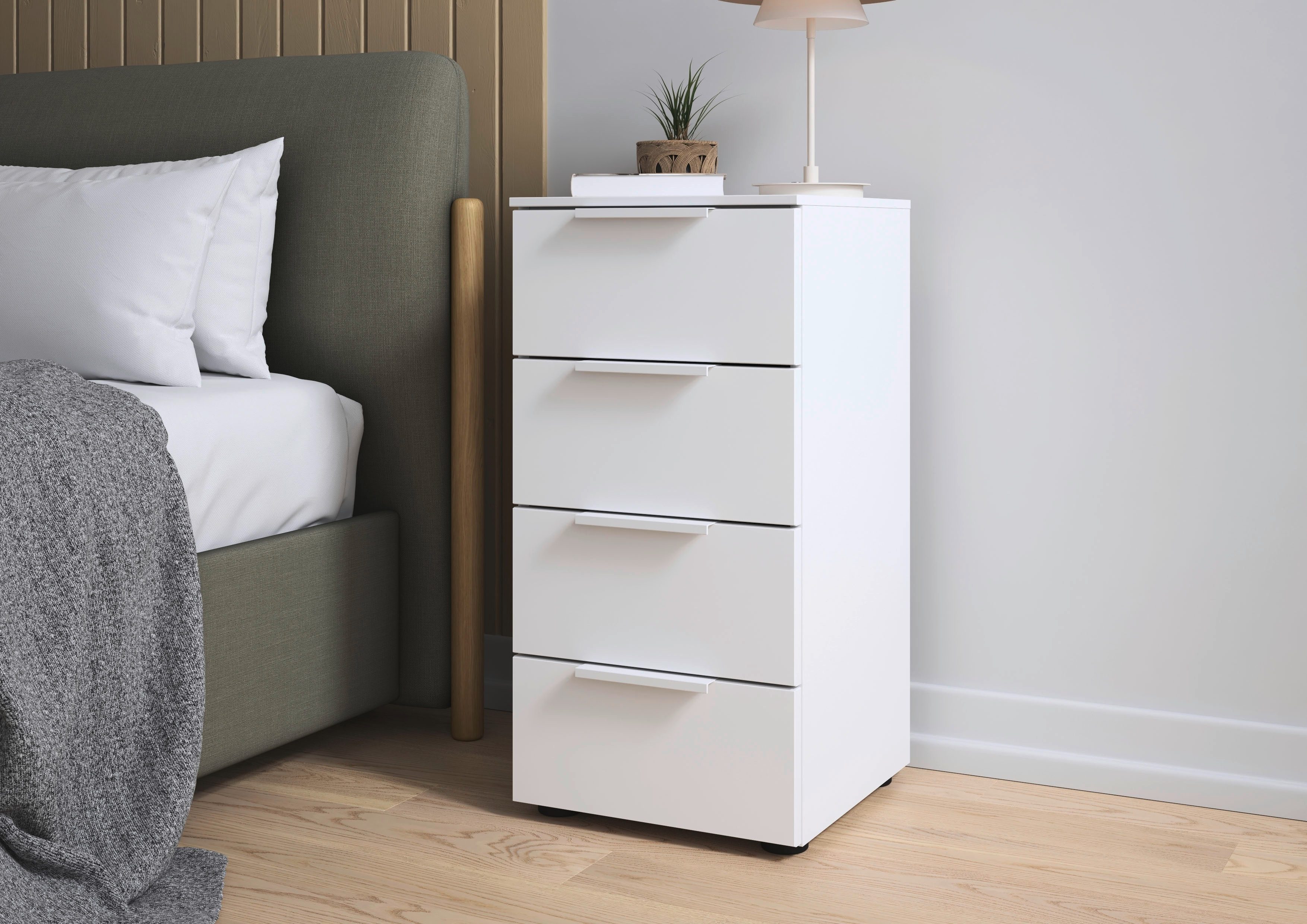 LeGer Home by Lena Gercke Kommode Kommode Sideboard Schubladenkommode SERINA eleganter Eyecatcher (inkl. SOFT-CLOSE-FUNKTION), mit 4 Schubkästen sowie hochwertigen Metallgriffen MADE IN GERMANY