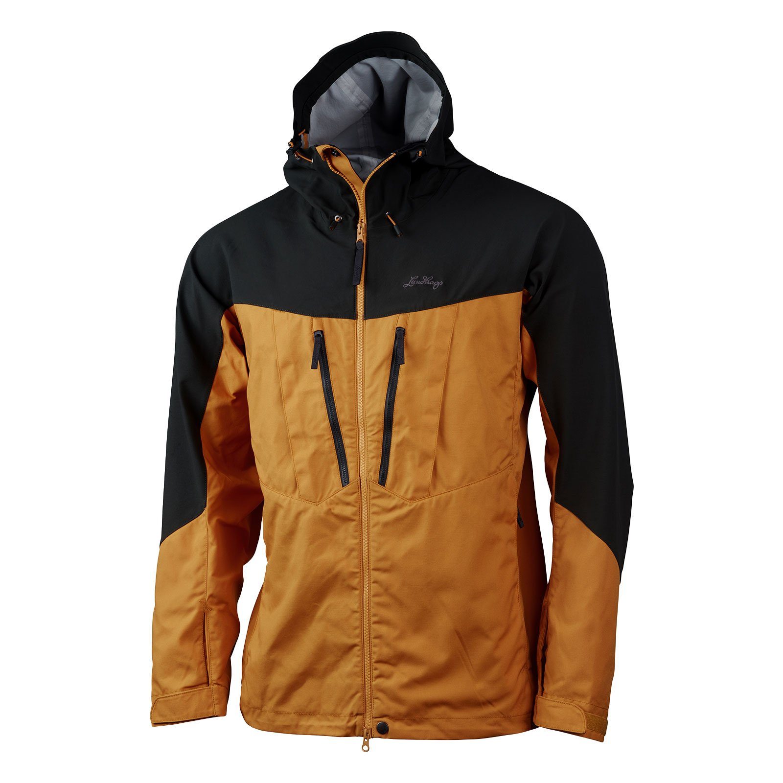 Stretch-Hybrid Wanderjacke 209 für Lundhags Makke / Pro Jahreszeiten gold alle Funktionsjacke charcoal