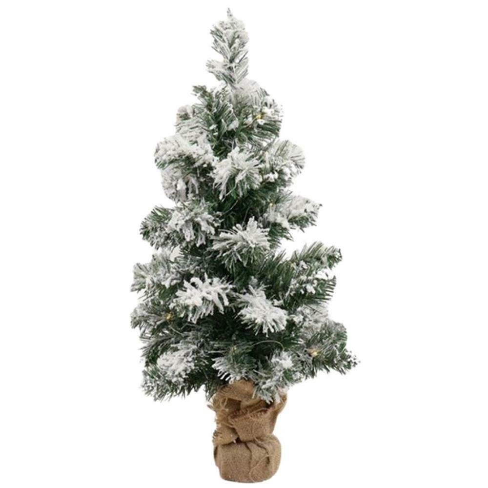 dasmöbelwerk Künstlicher Weihnachtsbaum Künstlicher Weihnachtsbaum mit LED-Lichtern 60 cm | Künstliche Weihnachtsbäume