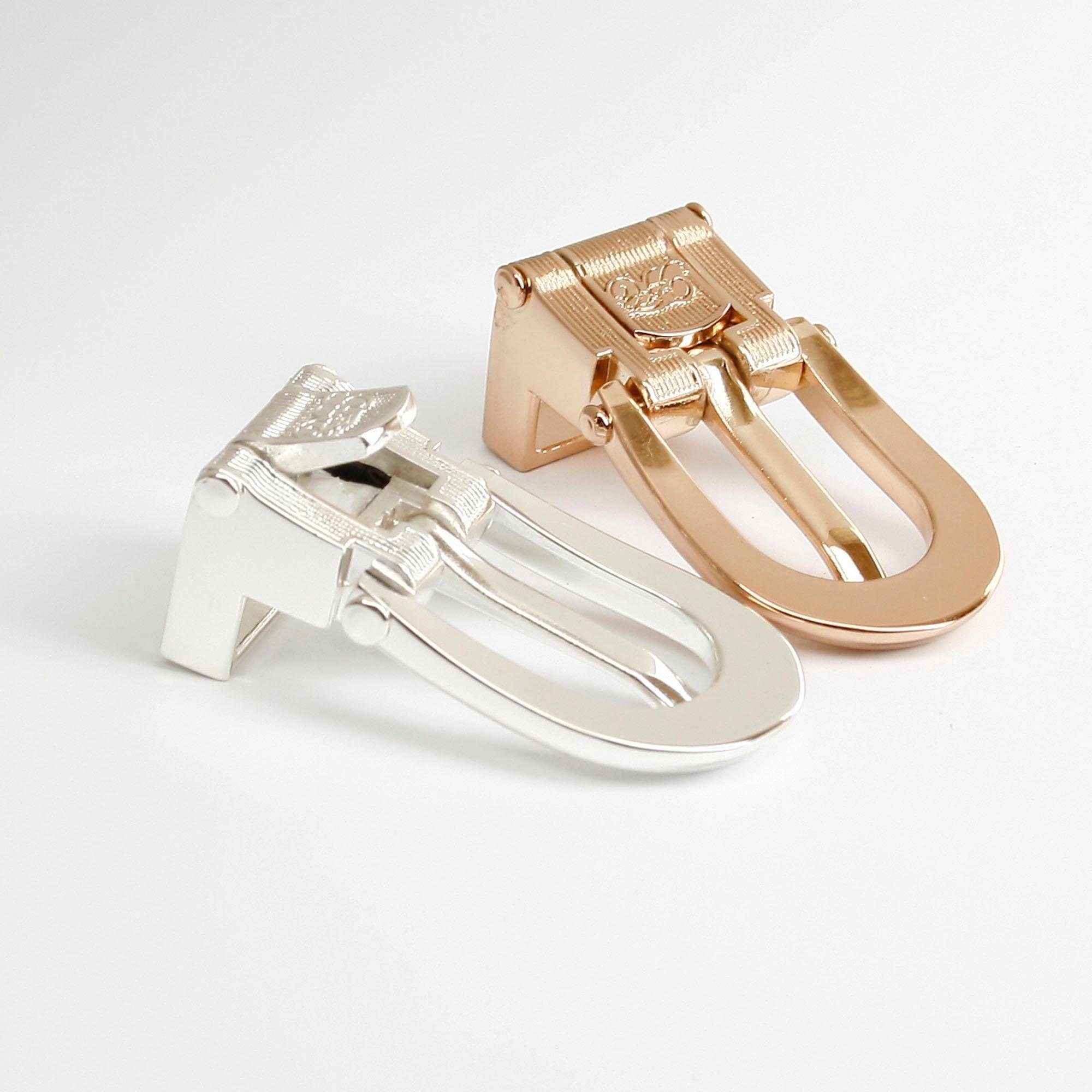 Anthoni Crown Ledergürtel in schmaler Form mit goldfarbener Schließe günstig online kaufen