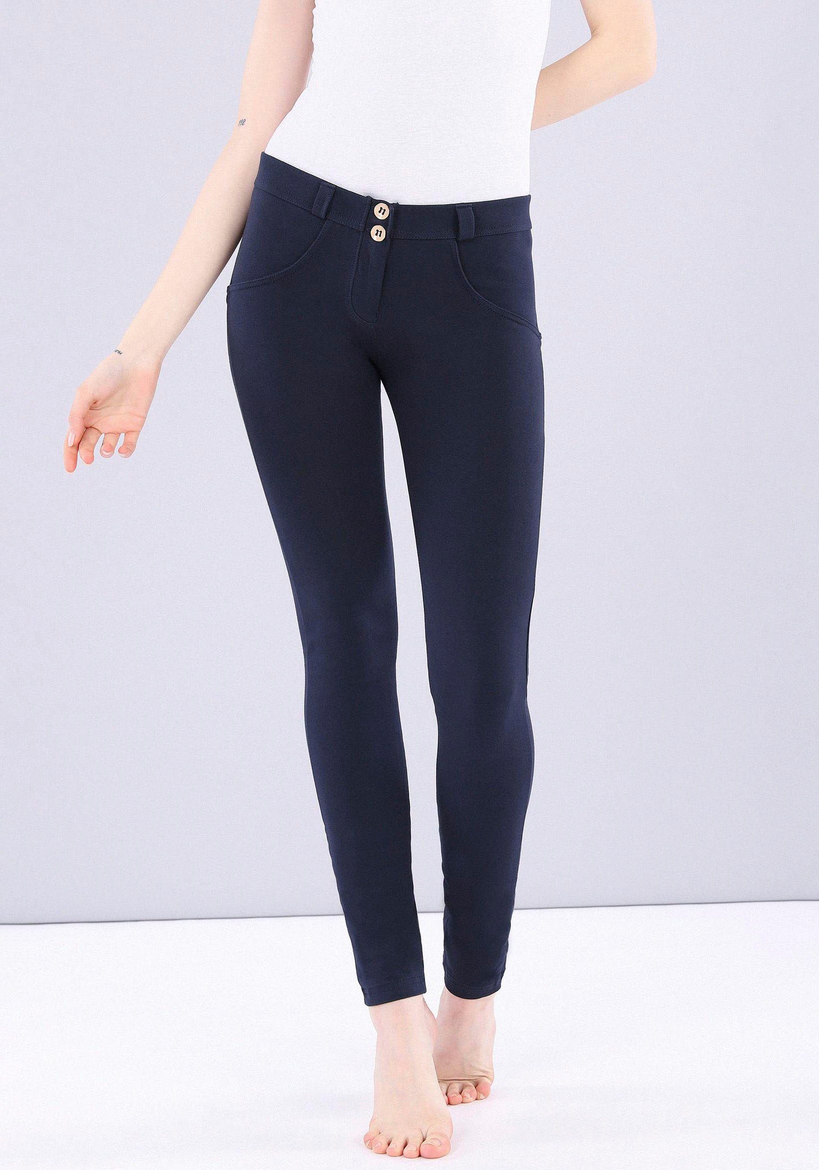 Freddy Jeggings WRUP1RC001ORG mit Elasthan Passform blue navy für die perfekte