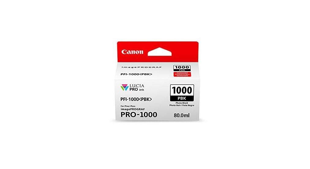 Canon Canon PFI-1000PBK Druckerpatrone fotoschwarz Tintenpatrone