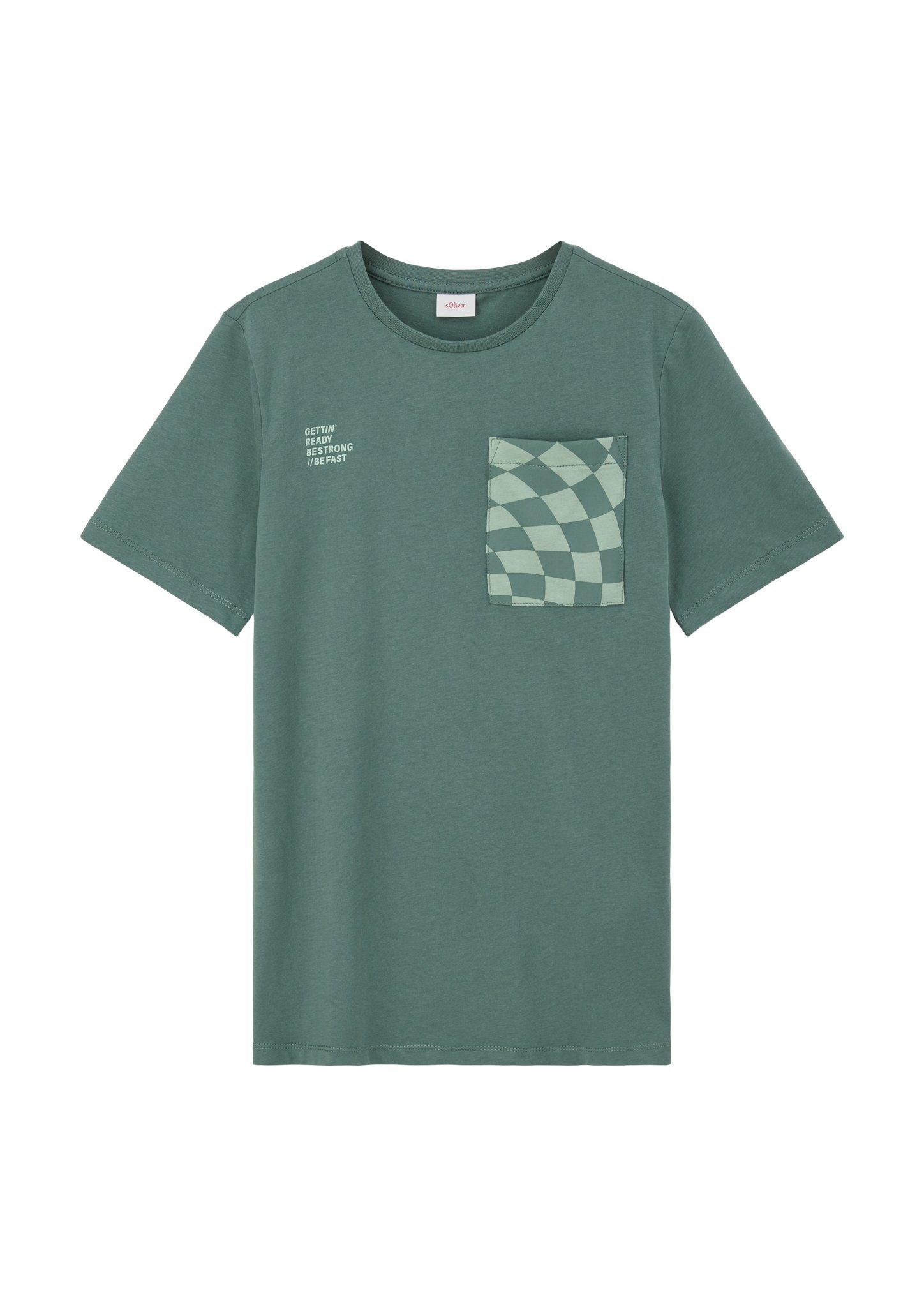 s.Oliver T-Shirt Junior Print mit gummiertem