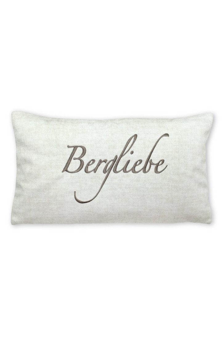 Steen Design Kissenhüllen Kissenhülle - BERGLIEBE II - creme melange