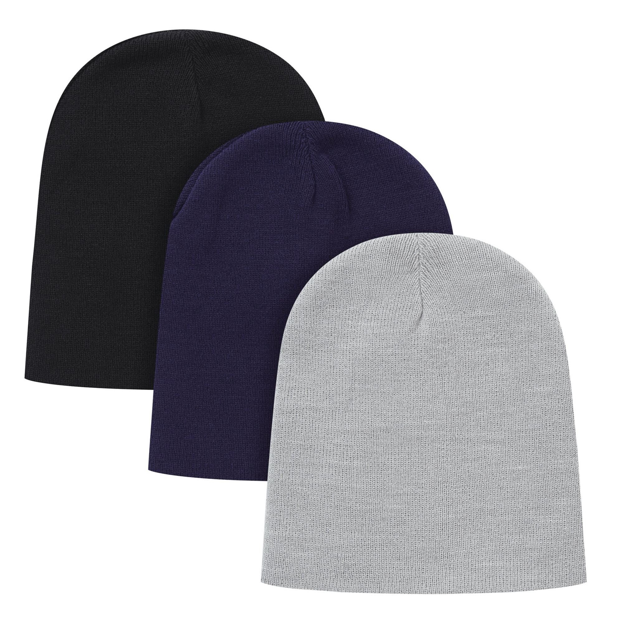 Inspirion GmbH Bremen Beanie Mütze Wintermütze Beanie Wendemütze Freizeitmütze Damen, Herren, Unisex, Wende, Set