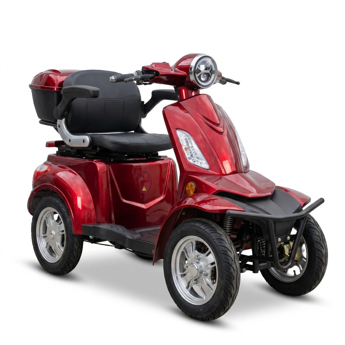 Nova Motors Elektromobil Nova Motors Bendi 4 Plus weinrot 6 bis 20km/h, 2 x Akkupack 20Ah, 20 km/h