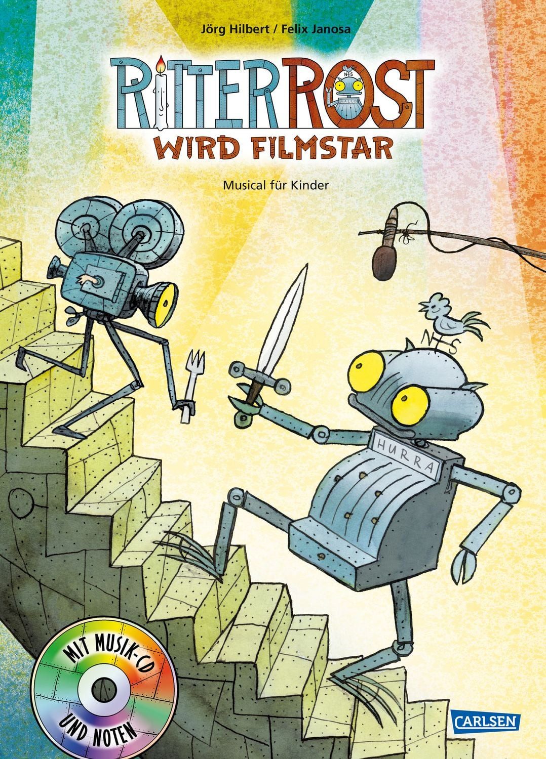 Ritter Rost wird Filmstar (Ritter Rost mit CD und zum Streamen) / Jörg Hilbert, Felix Janosa