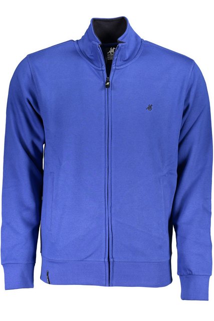 U.S. GRAND POLO Sweatshirt Herren Sweatshirt Blau Langarm mit Reißverschlus günstig online kaufen