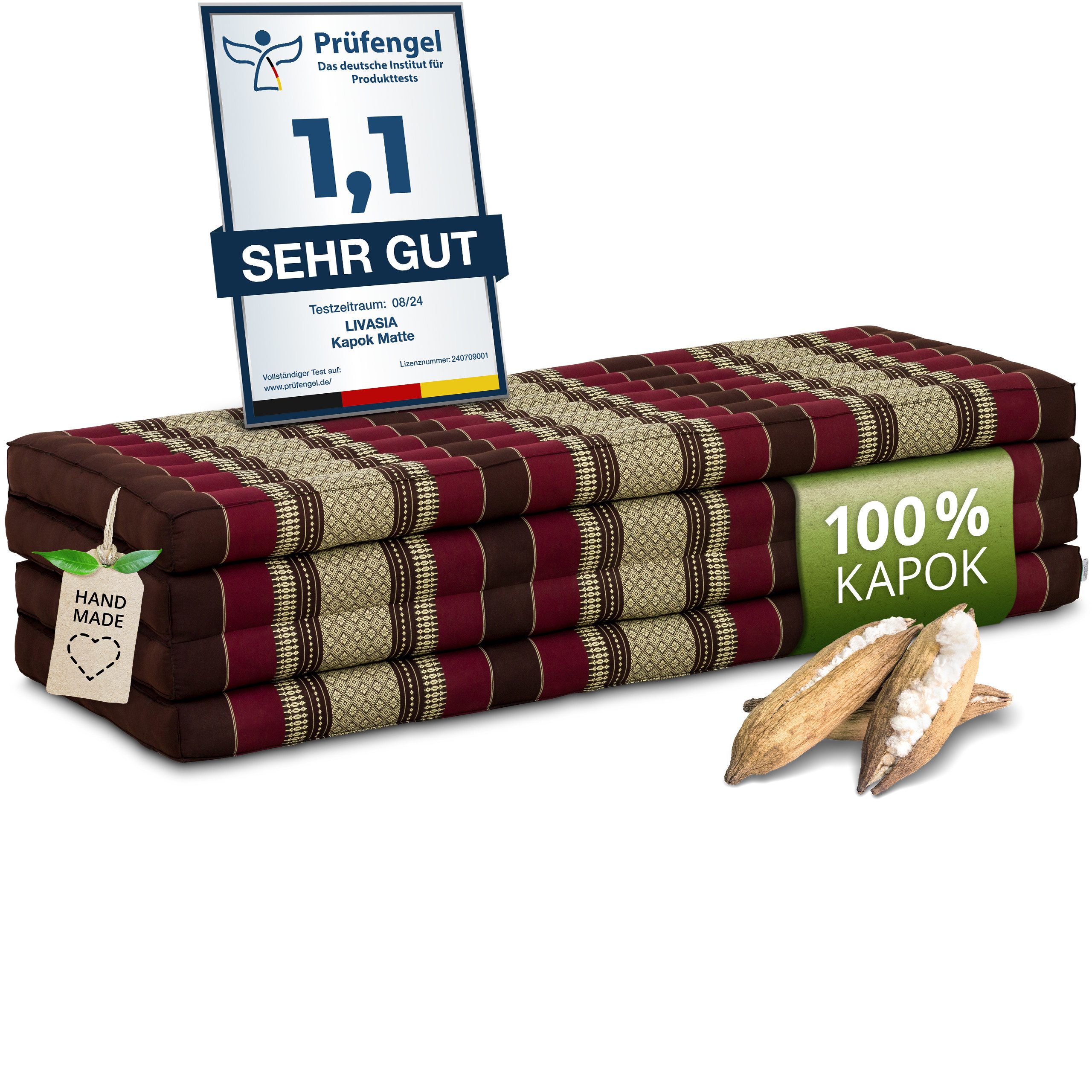 Klappmatratze Klappmatratze 140 cm (Classic) vegan und günstig online kaufen