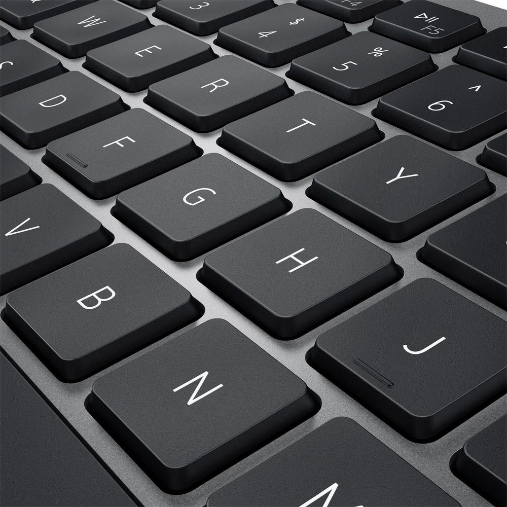 Dell Dell KM7120W Bluetooth®, WLAN Tastatur, Maus-Set Deutsch, QWERTZ Grau Tastatur- und Maus-Set