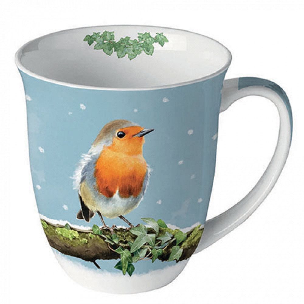 Becher Blumen, Frühling, Vogel, Sommer, Blossom, Mug, Winter Motiv