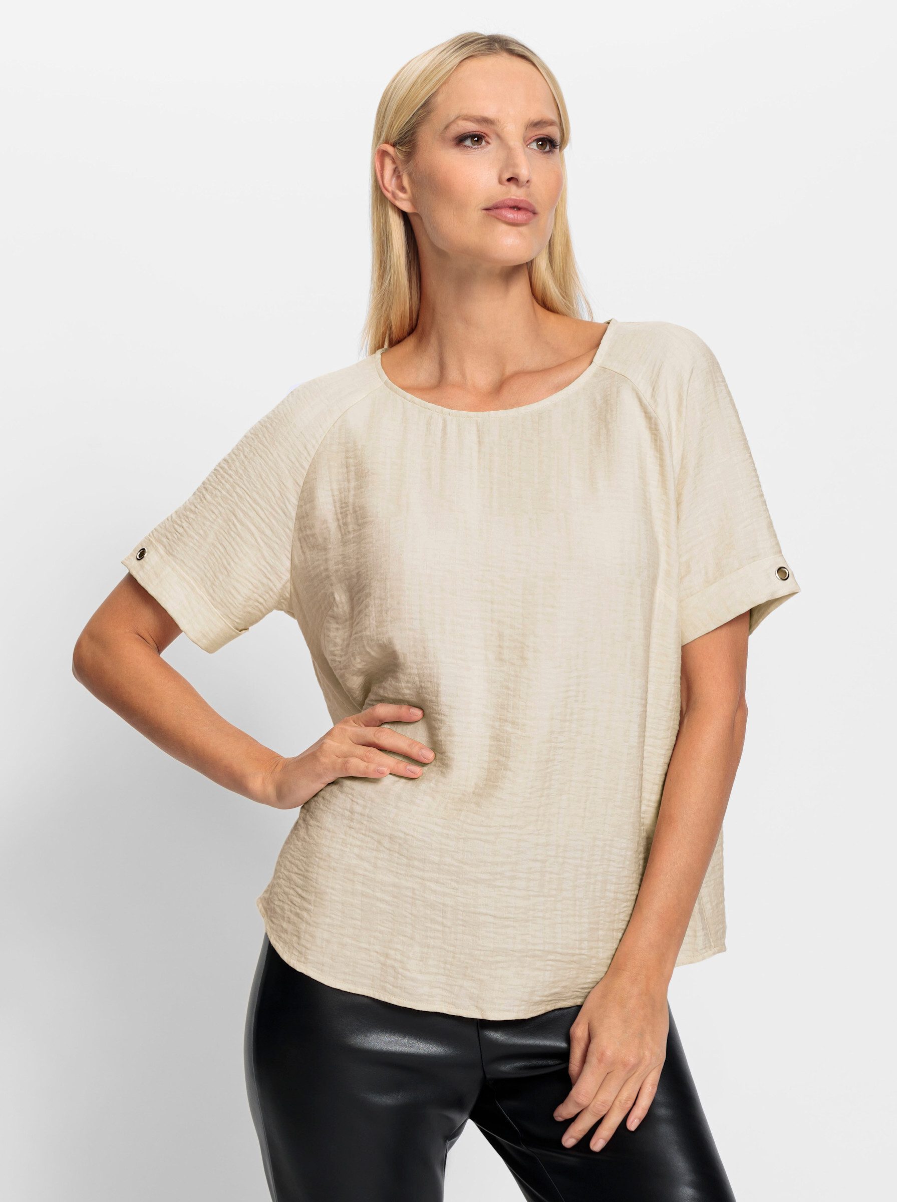 Klassische Bluse Schlupfbluse