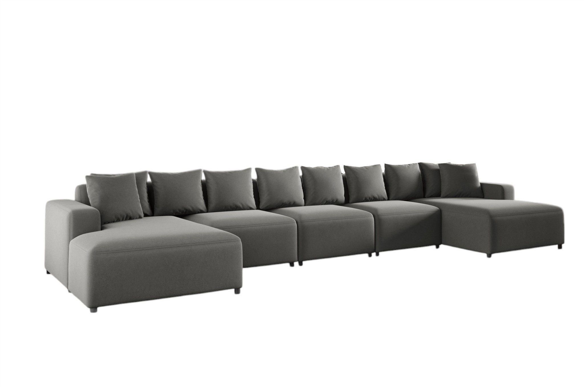 Fun Möbel Wohnlandschaft Sofa U-Form MEGAN günstig online kaufen