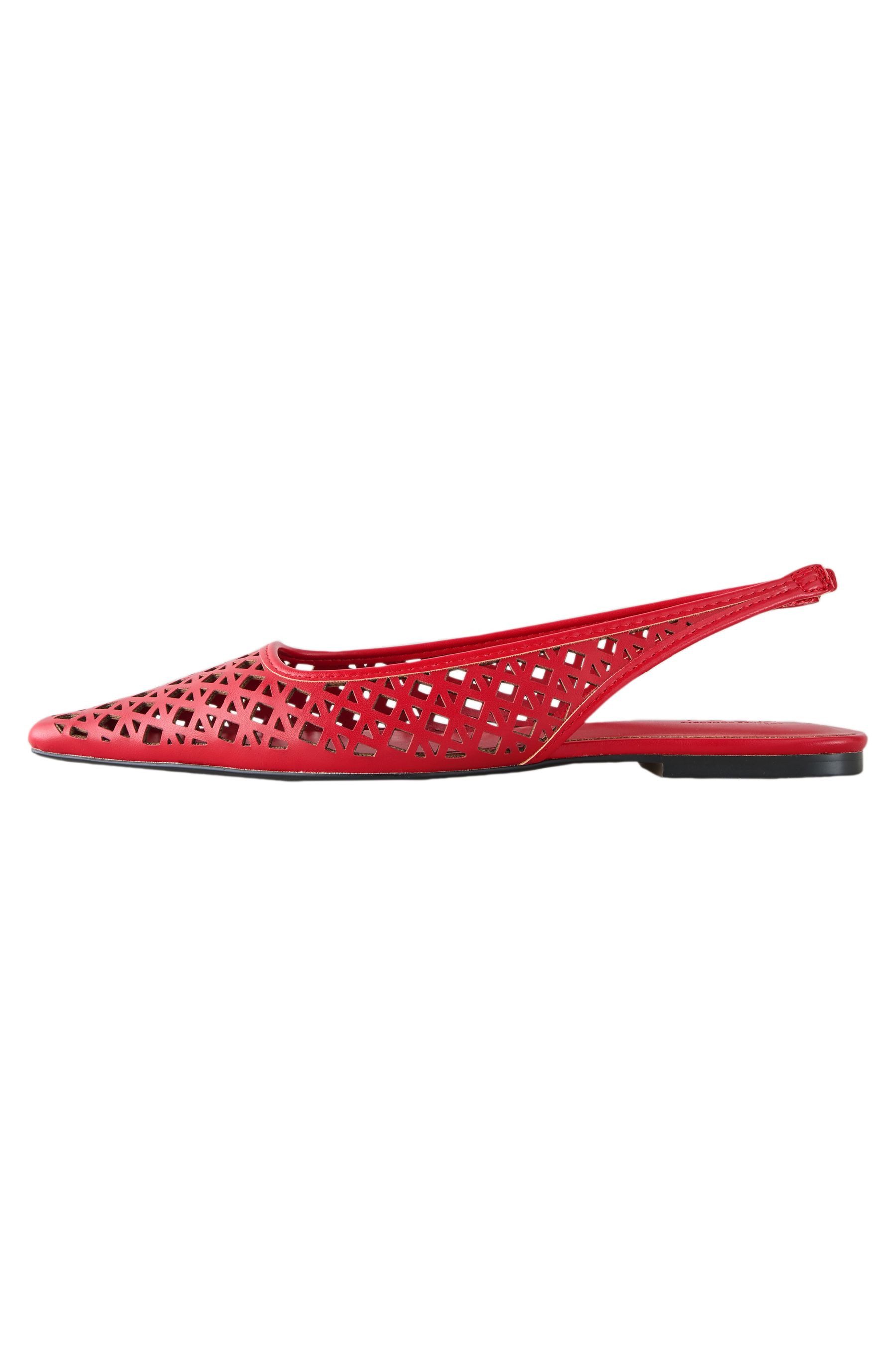 Next Forever Comfort® Flache Slingbacks mit Lasercut Slingsandale