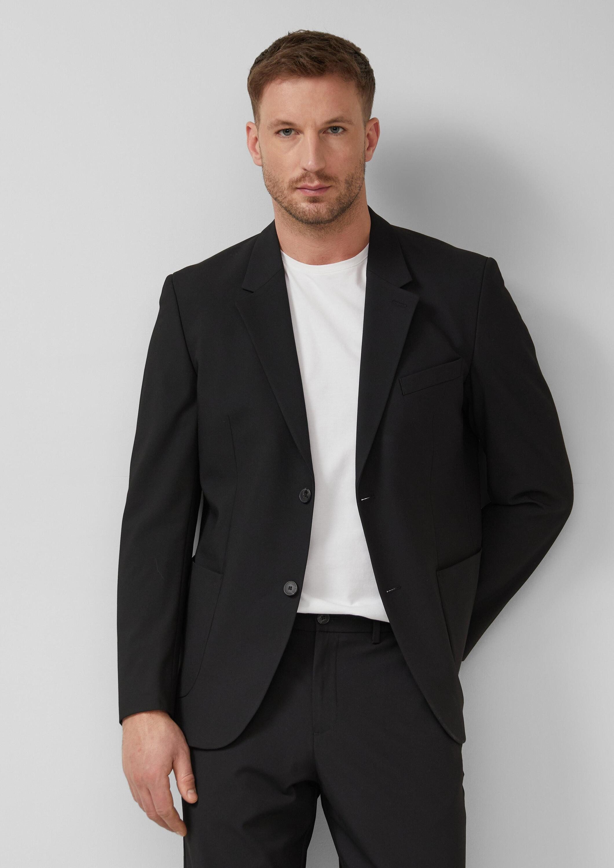 s.Oliver Sakko Indoor-Sakko s.O NOW: Lässiges Sakko aus Stretch-Twill
