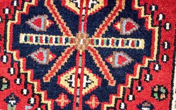 Wollteppich Kazak Teppich handgeknüpft rot, morgenland, rechteckig, Höhe: 10 mm