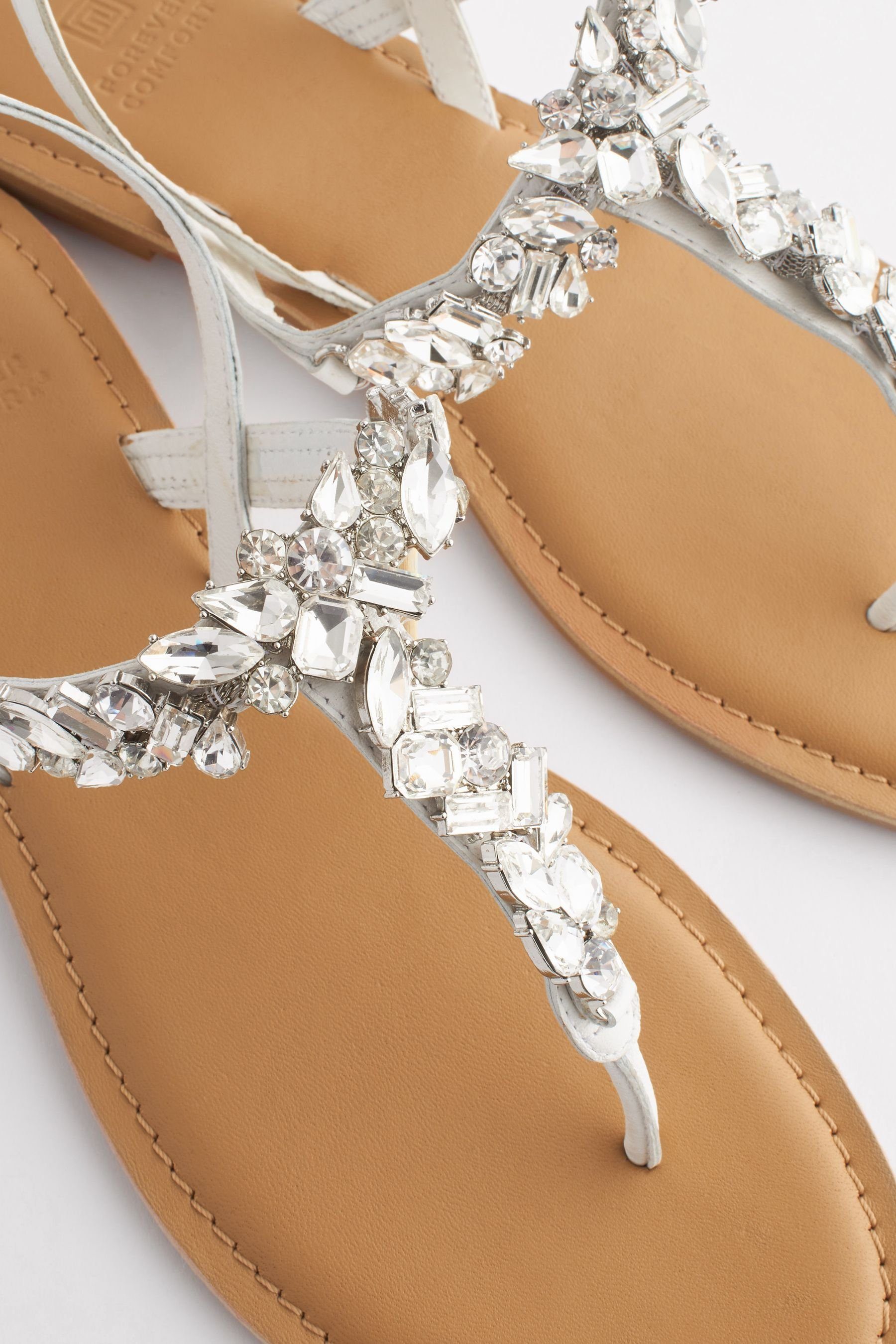 Next Forever Comfort® Zehentrenner mit Schmuckstein Zehentrenner (1-tlg) günstig online kaufen