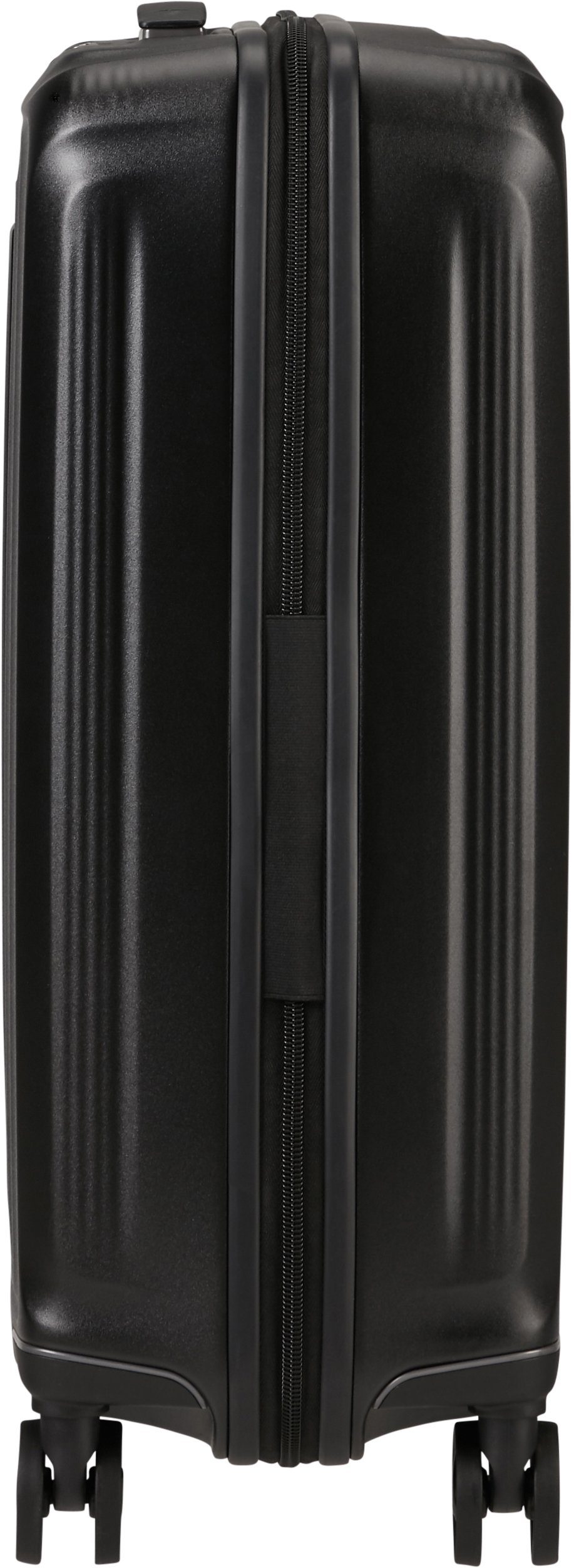 Matt USB-Schleuse Hartschalen-Trolley und mit 4 Nuon, cm, Graphite Samsonite Rollen, 55 Volumenerweiterung