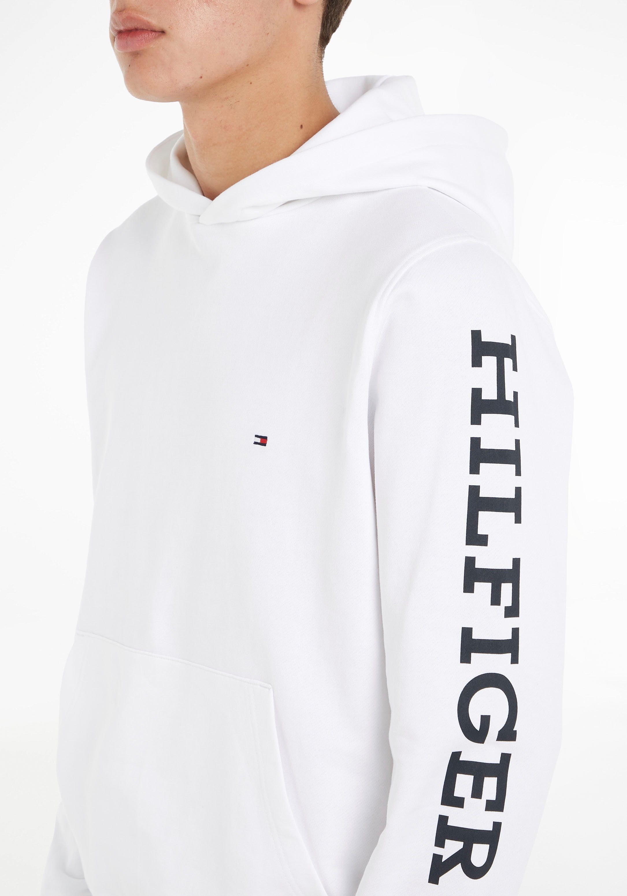 Tommy Hilfiger Sweatshirt MONOTYPE HOODY White