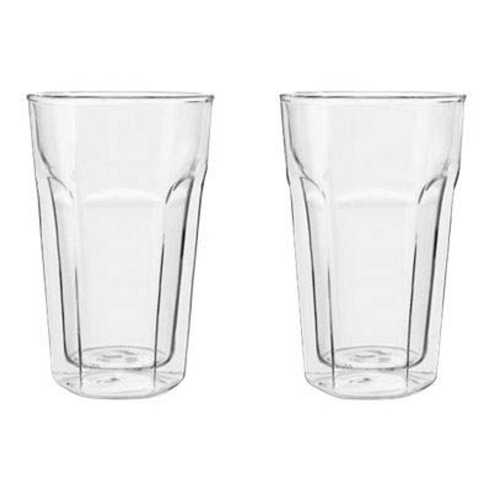 Schaumlöffel Leopold Vienna LV01516 1x2 Glas Latte Macchiato doppelwandig