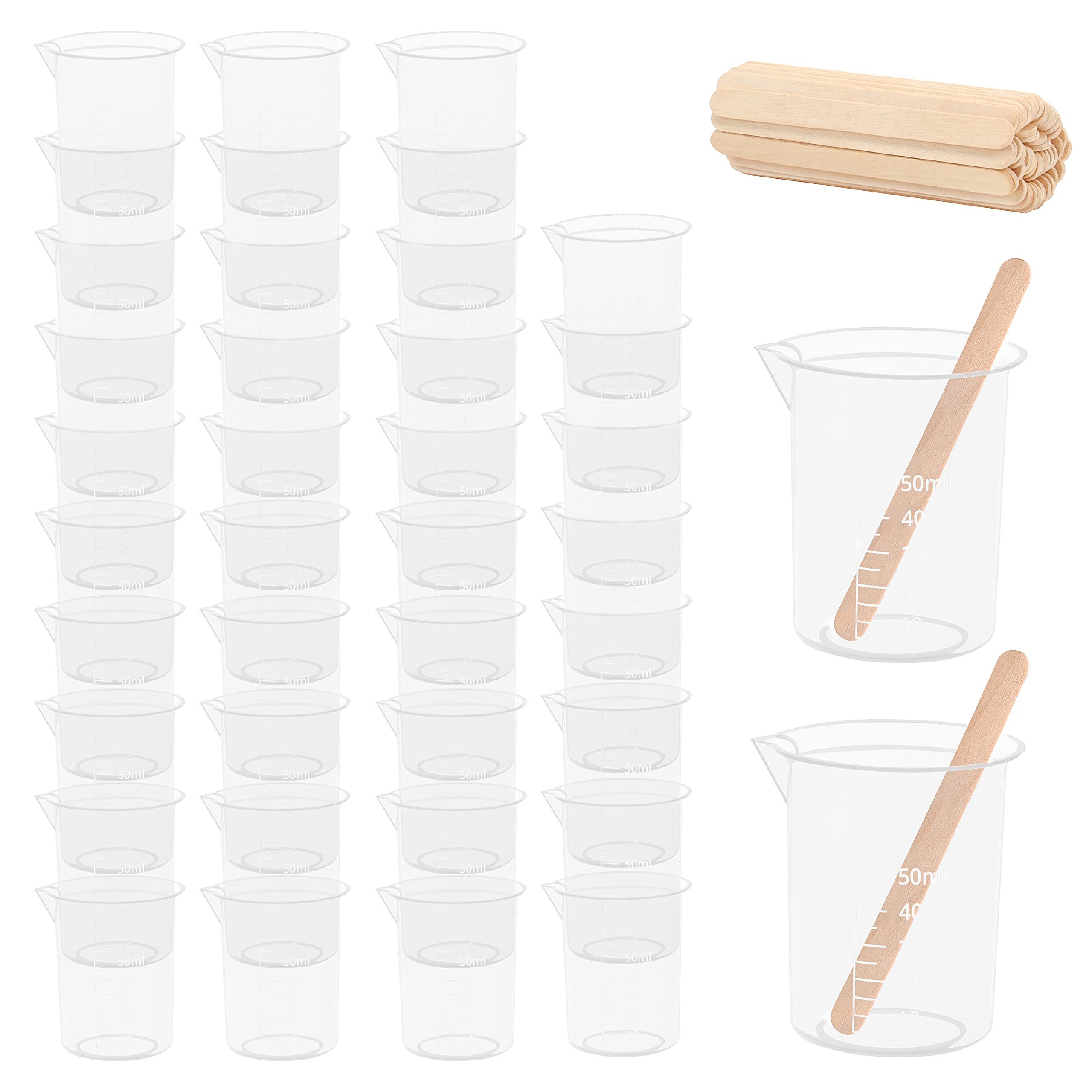 Messlöffel 80-teiliges Messbecher-Set - 50 ml