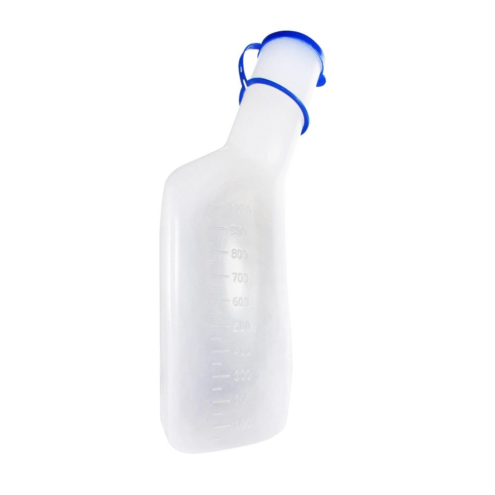 Medi-Inn Urin-Flasche Urinflasche PP 1000 ml für Männer, milchig (10 St)