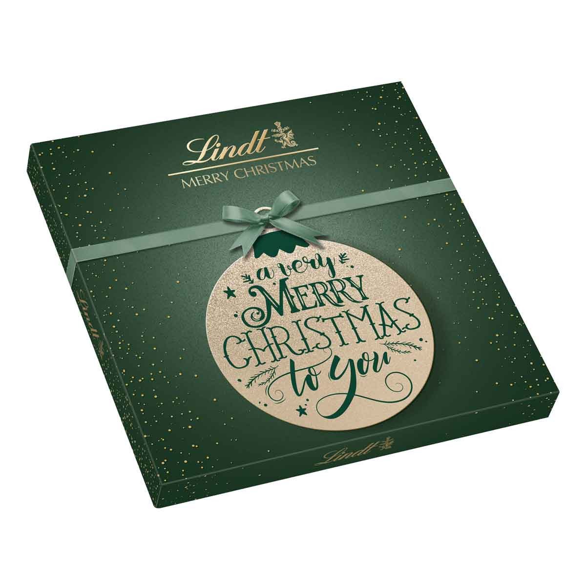 LINDT Schokolade, Lindt Kalligrafie Xmas Pralinés mit leckeren exclusive Pralinen 175g
