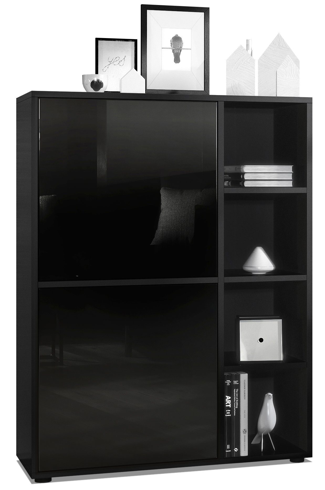 Vladon Highboard Cuba (Anrichte, mit 2 günstig online kaufen
