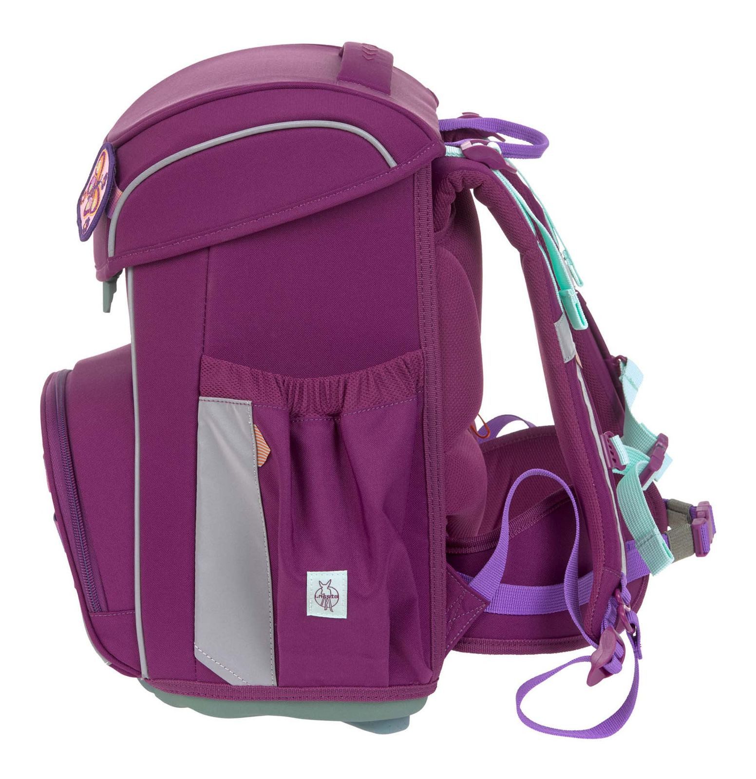 LÄSSIG Schulranzen School Set Slim 7-teilig (Set, 6-tlg)