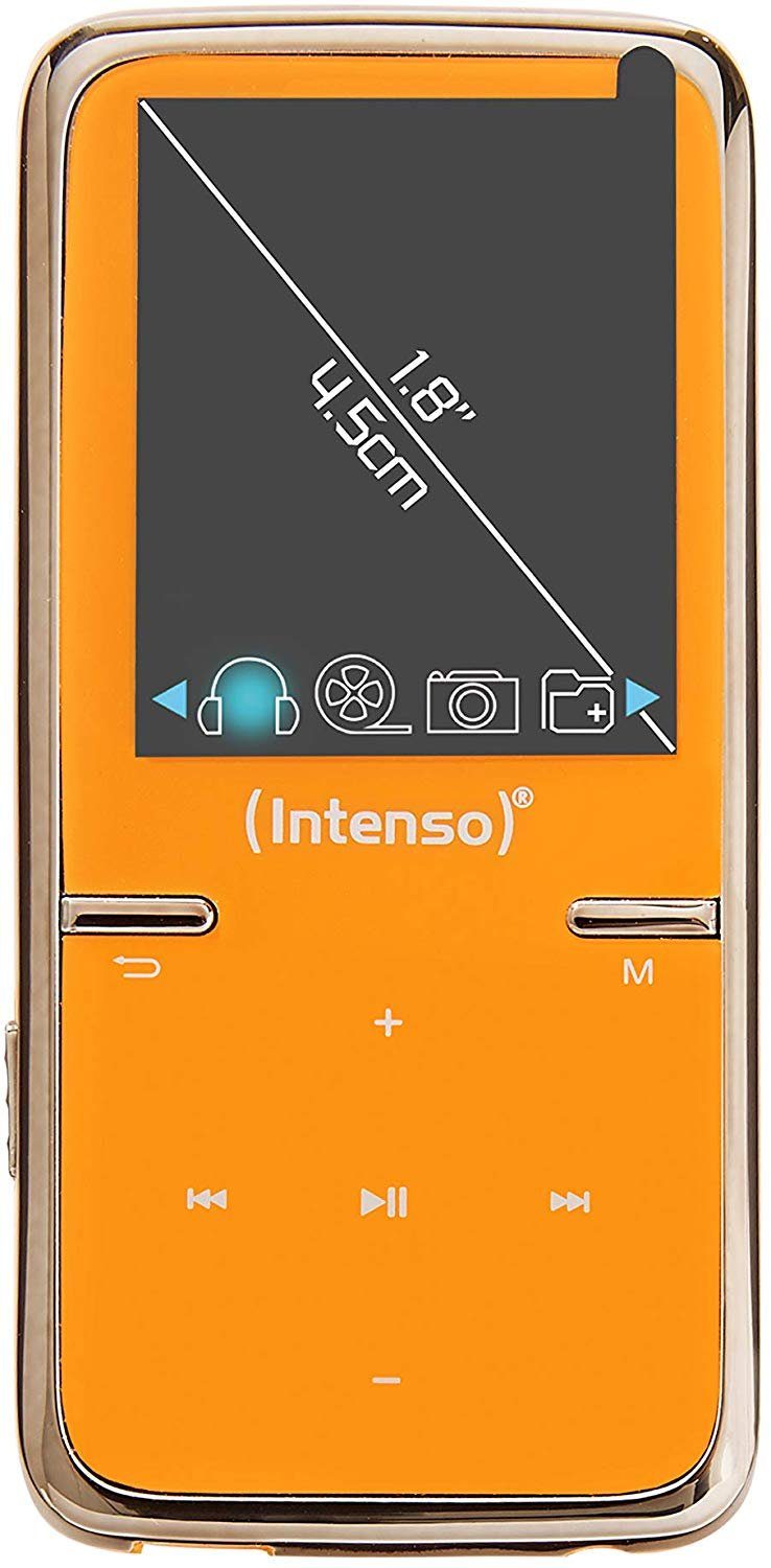 orange Scooter MP3-Player 8GB Intenso Video