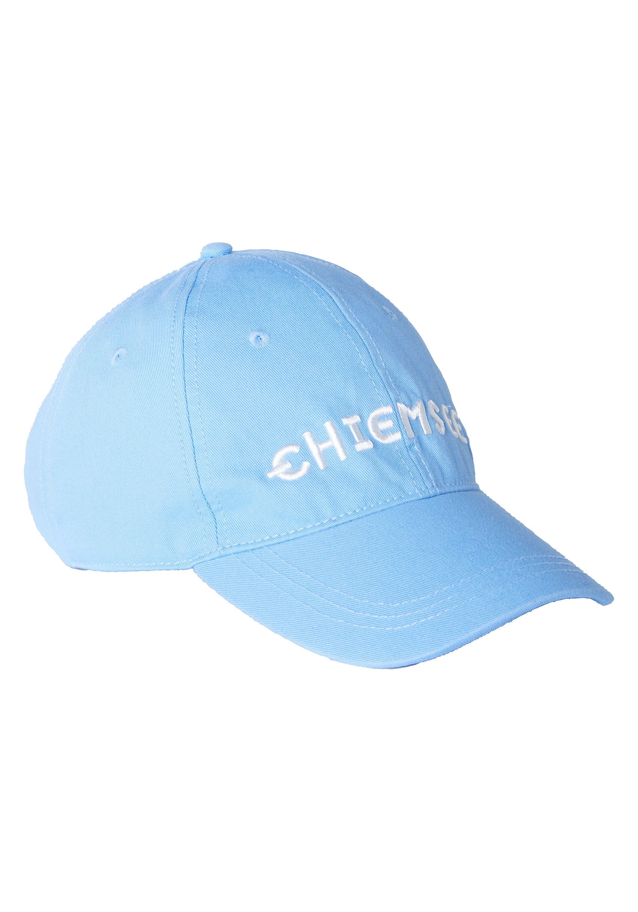 Chiemsee Baseball Cap Unisex Cap aus Baumwolle mit Logo 1 Sky Blue