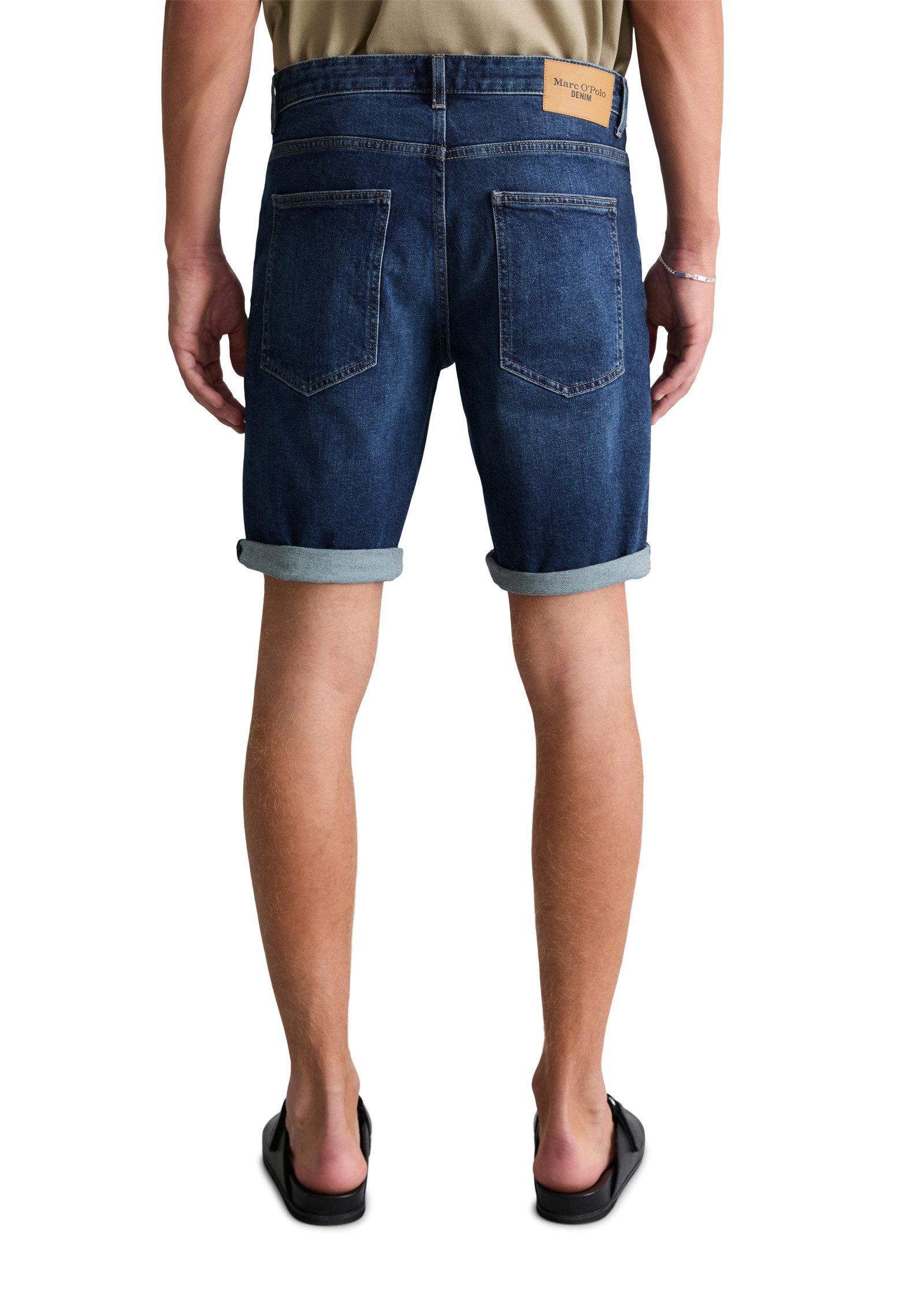 Marc O'Polo DENIM Shorts aus Bio-Baumwoll-Mix