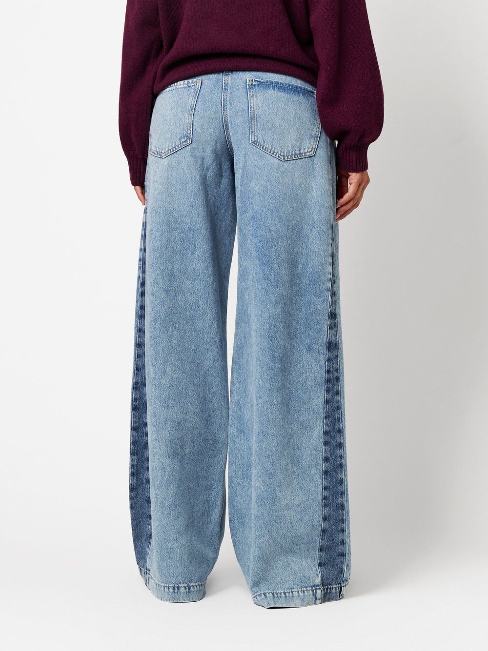 TONI Weite Jeans Liv mit sehr weitem Beinverlauf