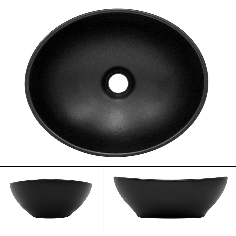 LuxeBath Waschbecken Aufsatzwaschbecken aus Keramik für günstig online kaufen