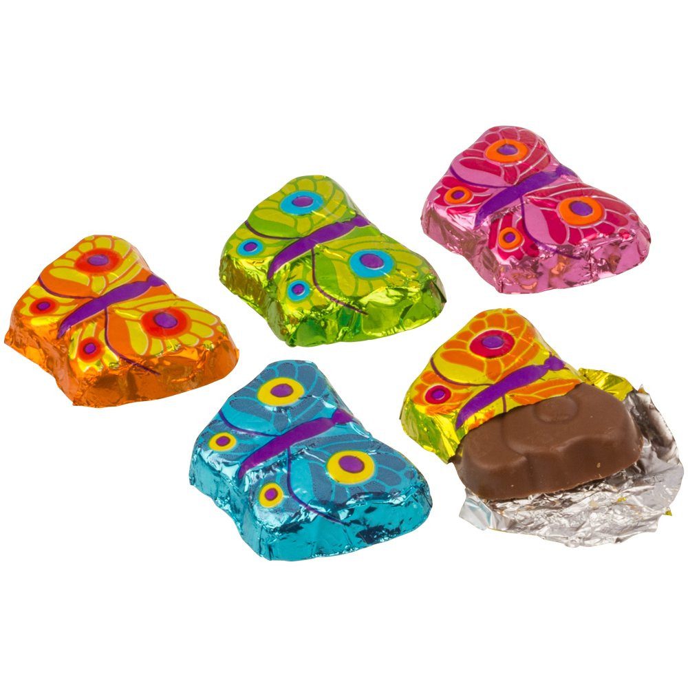 Storz Schokolade, Storz Mini Schmetterling aus Edelvollmilchschokolade massiv Dose 625g