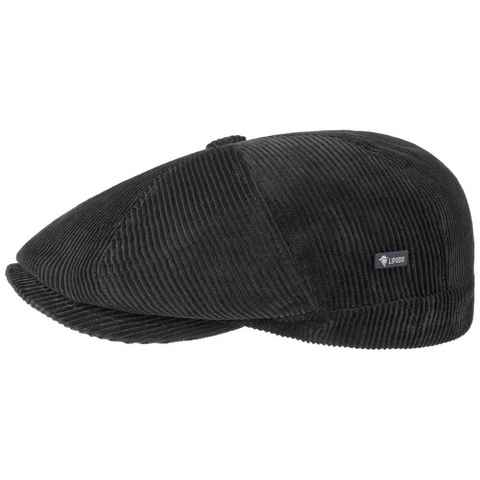 Lipodo Flat Cap (1-St) Cordcap mit Schirm, Made in Italy