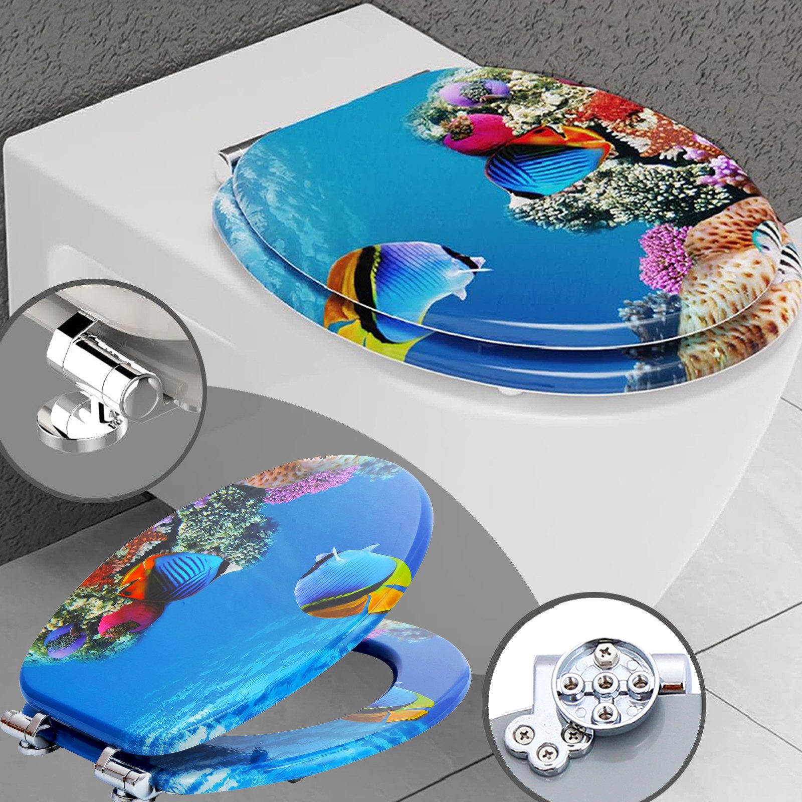 style home WC-Sitz Toilettendeckel mit doppelter günstig online kaufen