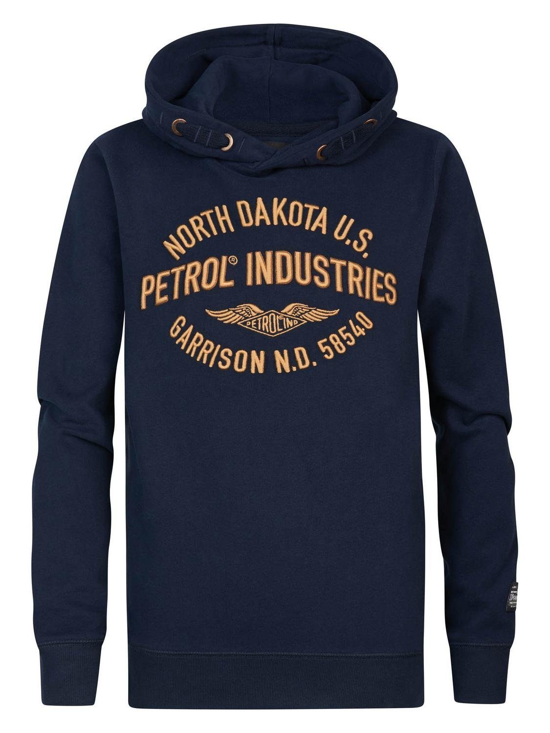 Industries Boys Hooded Sweater Sweatshirt Petrol