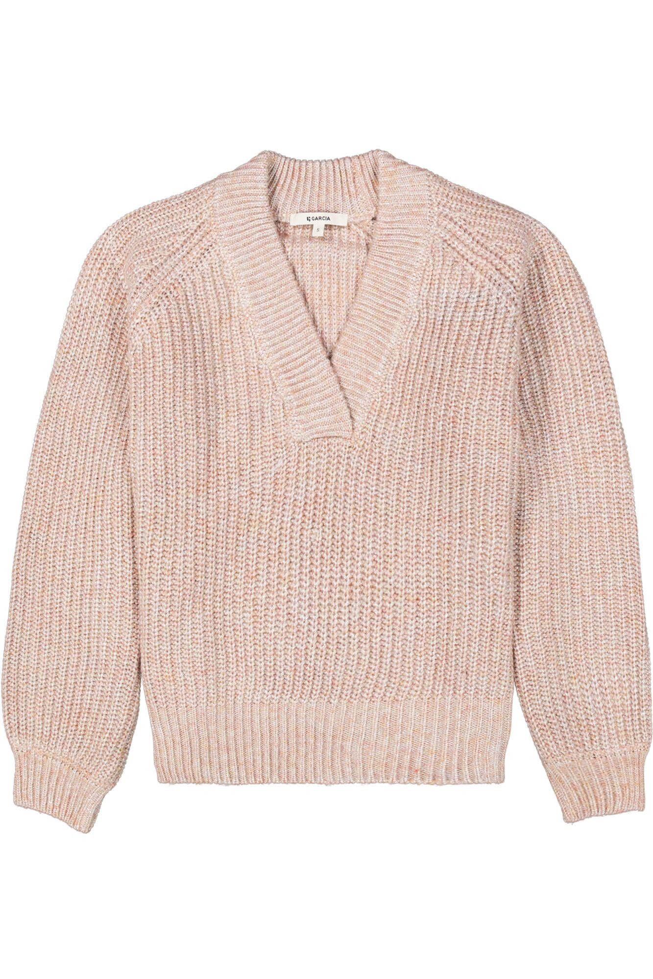 Garcia Rundhalspullover Pullover