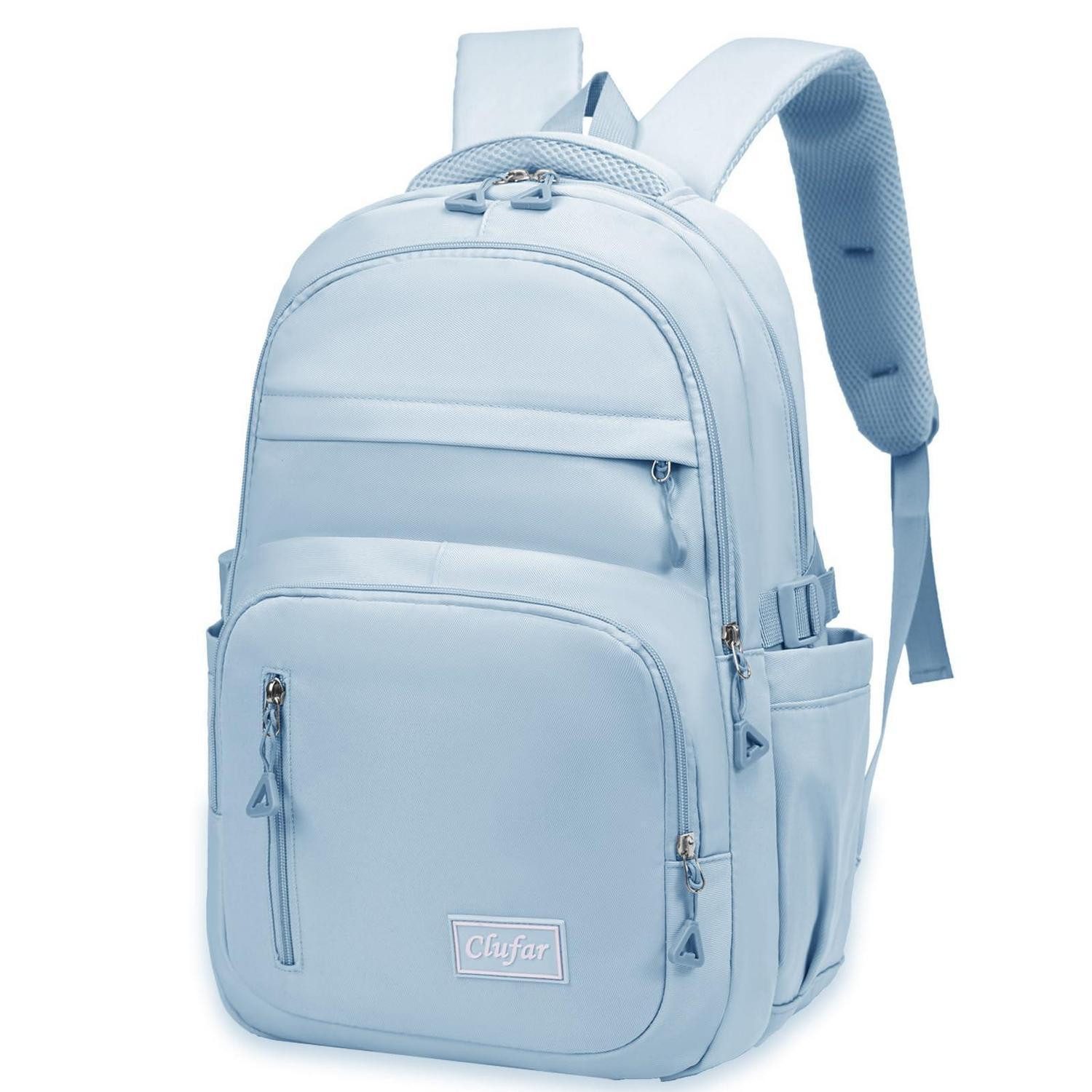 LuxusKollektion Schulrucksack Schulrucksack Teenager Blau Laptop Rucksack Reise