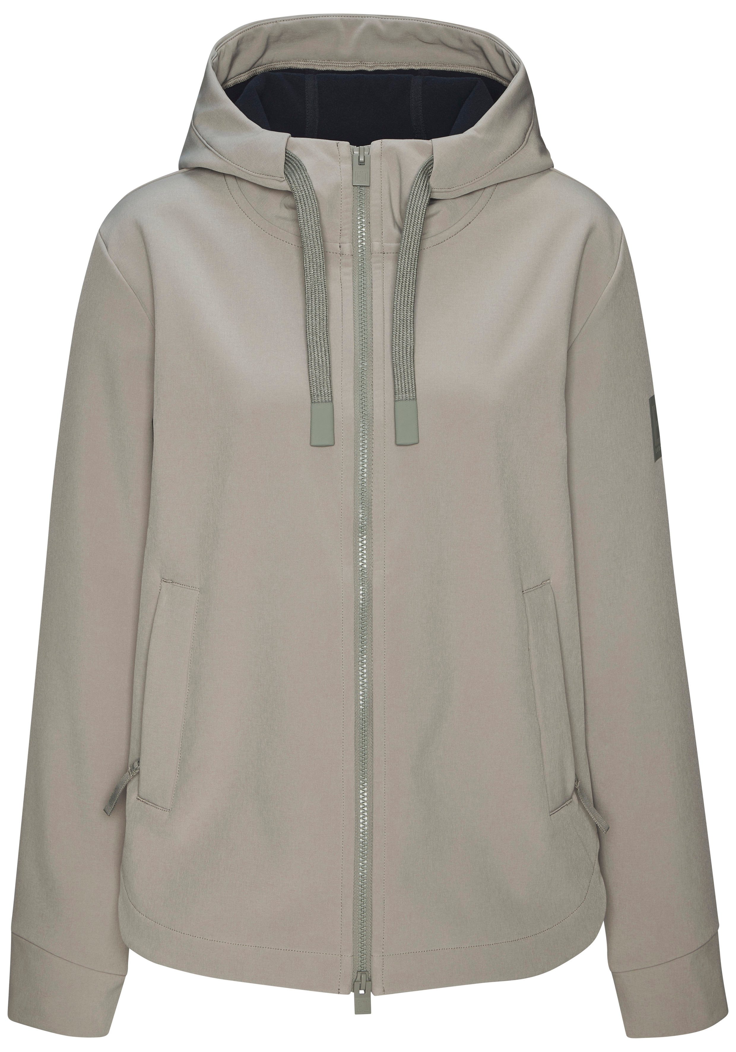 Elbsand Softshelljacke mit verstellbarer Kapuze