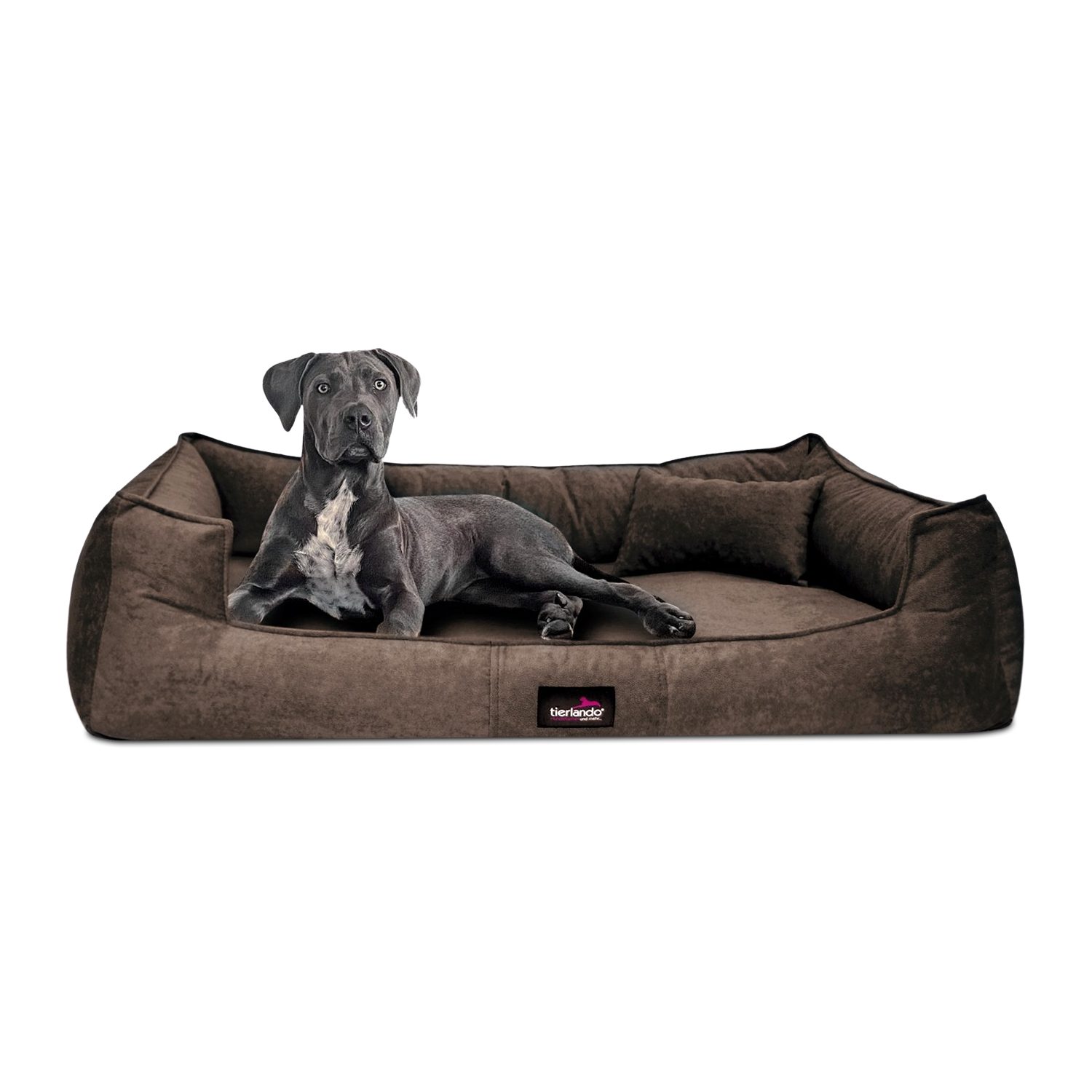 tierlando® Tierbett Orthopädisches Hundebett BRUCE VELOURS günstig online kaufen