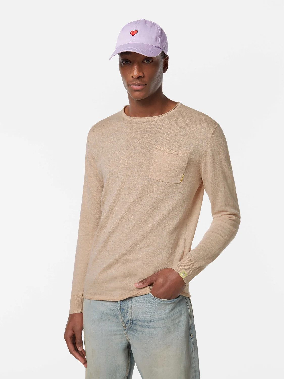 Scotch & Soda Strickpullover Linen-Blend Jumper
